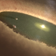 The Solar System was very different four billion years ago, with the gas giants forming in the interior. (Image: NASA/JPL-Caltech)